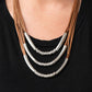 Mechanical Mania - Brown necklace