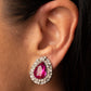 Haute Happy Hour - Pendientes rosas