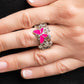 Todo FLUTTERED Up - Anillo rosa