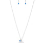 Minimal EFFORTLESS - Blue necklace
