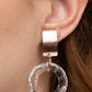 Clear Out! - Copper earrings
