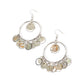 Cabana Charm - Silver earrings
