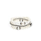 Positively Polished - White bracelet