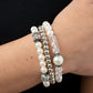 Positively Polished - White bracelet