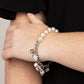 Adorningly Admirable - White bracelet