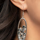 Prismatic Poker Face - Silver earrings