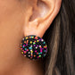 Kaleidoscope Sky - Black earrings