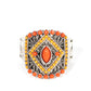 Azteca amplificado - Anillo naranja