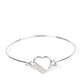 Hidden Intentions - White bracelet