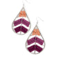 Nice Threads - Purple earrings