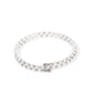 Regal Wraparound - White bracelet