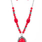 Southwest Paradise - Red necklace
