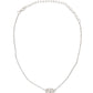 Twitterpated Twinkle - White necklace