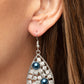 Bauble Burst - Blue earrings