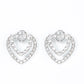 Ever Enamored - White earrings