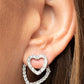 Ever Enamored - White earrings