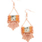 Riverbed Bounty - Copper earrings