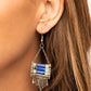 Riverbed Bounty - Blue earrings