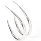 CURVE Your Appetite - Silver earrings