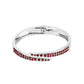 Sideswiping Shimmer - Red bracelet