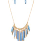 Bohemian Breeze - Blue necklace