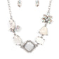 Eco Enchantment - White necklace