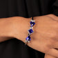 Strategic Sparkle - Blue bracelet