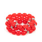 Coastal Coastin - Red bracelet