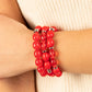 Coastal Coastin - Red bracelet