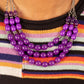 Coastal Cruise - Purple necklace