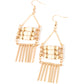 Tapiz Tribal - Pendientes de oro FASHION FIX