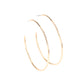 Can I Get a HOOP HOOP - Gold earrings
