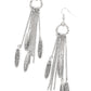 Thrifty Tassel - Silver earring fashion fix feb 22'