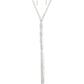 Impressively Icy - White necklace (LOP march 22')