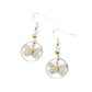 Fabulous Flutter - Yellow earrings