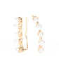 Drop-Top Attitude - Gold earrings