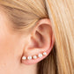 Drop-Top Attitude - Gold earrings