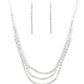 Surreal Sparkle - Collar blanco