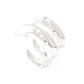 Cutting Edge Couture - Silver earrings