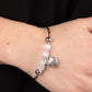 Vintage Vows - White bracelet