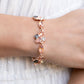 Colorful Captivation - Rose Gold bracelet fashion fix april 22'