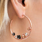 Attractive Allure - Rose Gold earrings fashion FIX April 22'
