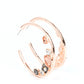 Attractive Allure - Rose Gold earrings fashion FIX April 22'