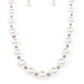 Sail Away with Me - White necklace Fashion Fix April 22'