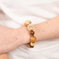 Happily Homespun - Pulsera marrón