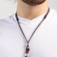 Show Your Claws - Brown necklace