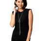 SCARFed for Attention - Gunmetal necklace- Blockbuster