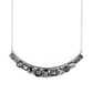 The Only SMOKE-SHOW in Town - Silver necklace fashion fix April 22'