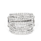 Knock-Out Opulence - White ring fashion fix july 22'