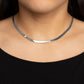 In No Time Flat - Silver necklace